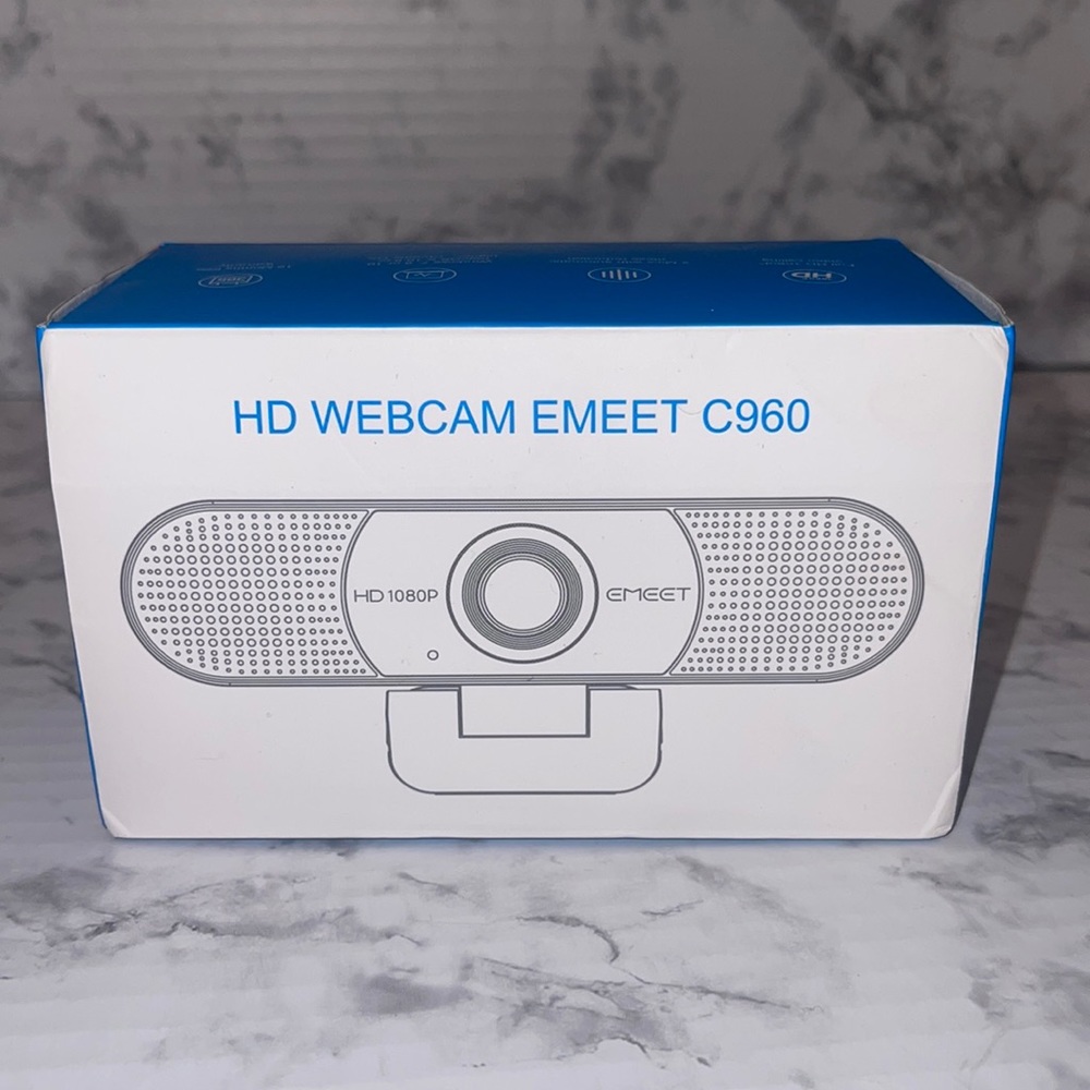 New- EMEET HD Webcam C960 with microphone 90 degree view
